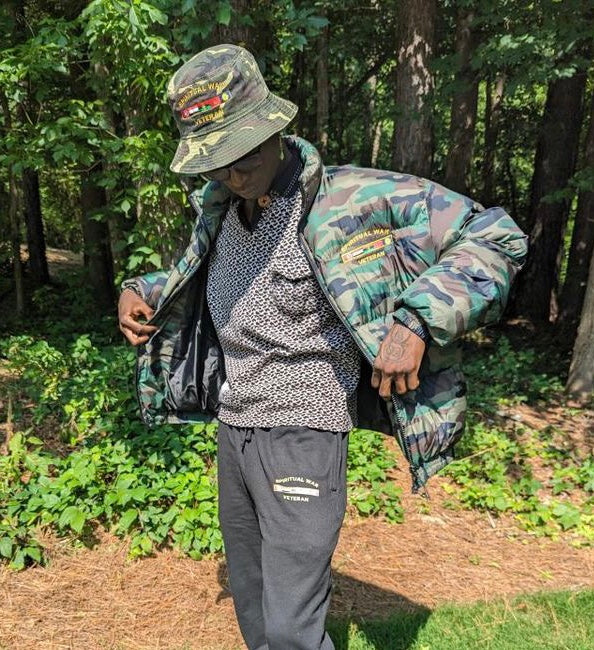 Spiritual War Veteran Puffer Coat + PTSD (ALBUM)