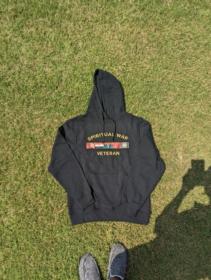 Spiritual War Veteran Hoodie + PTSD (ALBUM)