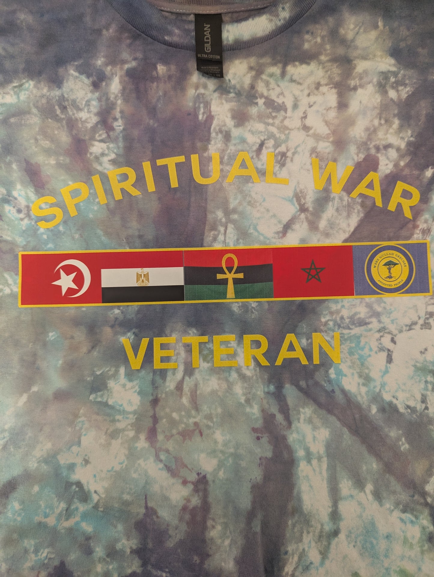 Spiritual War Veteran Shirt+ PTSD (ALBUM)