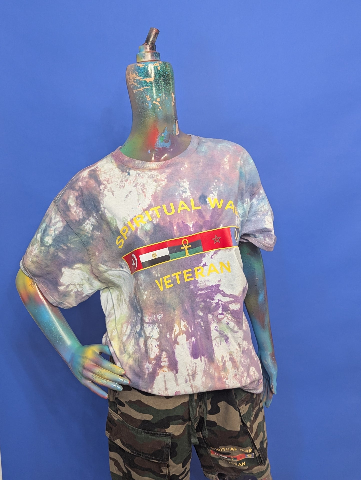 Spiritual War Veteran Shirt+ PTSD (ALBUM)