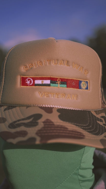 Spiritual War Veteran Hat